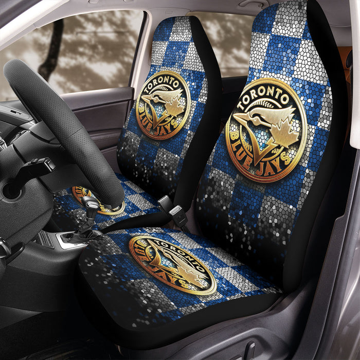 Toronto Blue Jays glitter logo Car Seat Covers