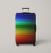 light speed colorful lines Luggage Cover | suitcase