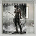 lara croft tomb rider shower curtains