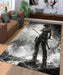 lara croft tomb rider Living room carpet rugs