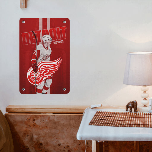 Larkin Detroit Red Wings Poster Metal print wall art