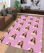 lana del rey pink Living room carpet rugs