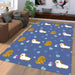 lil dogs very cute pets Living room carpet rugs