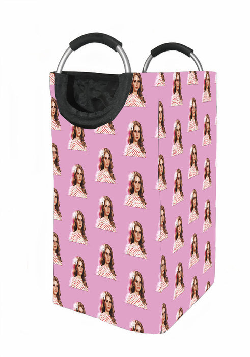 lana del rey pink Laundry Hamper | Laundry Basket