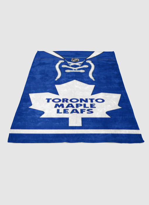 Toronto Maple Leafs soft fleece blanket