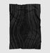 lines curve dark pattern Ultra soft fleece blanket