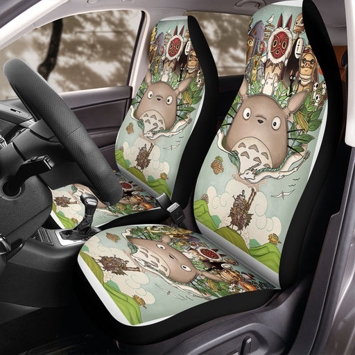 Totoro Mononoke Car Seat Covers