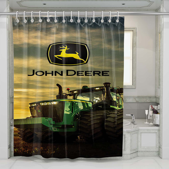 tractor john deere 1 shower curtains