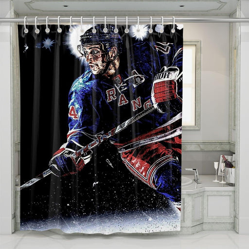 last action nhl match shower curtains