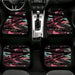 liquid abstract aesthetic holographic Car floor mats Universal fit