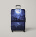 lion king silhouette blue moon Luggage Covers | Suitcase