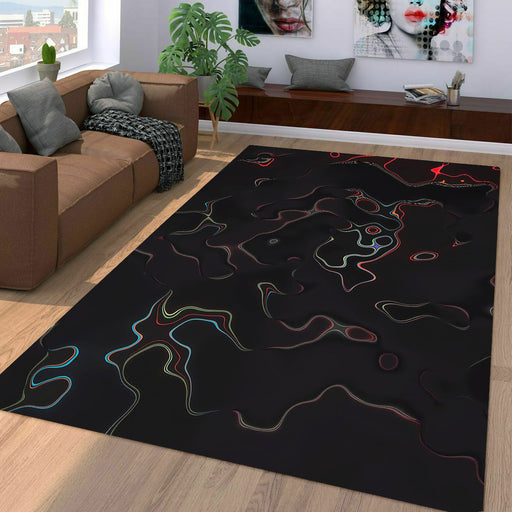 liquid abstract light specular Living room carpet rugs