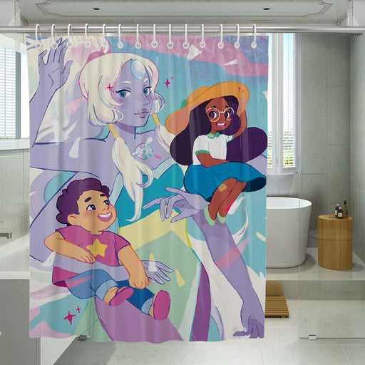 lazy dog shower curtains