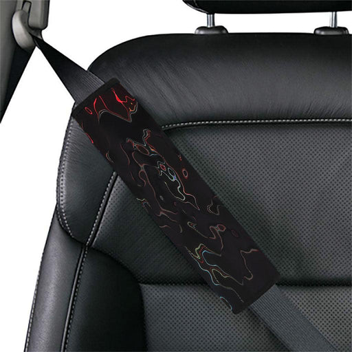 liquid abstract light specular Car seat belt cover