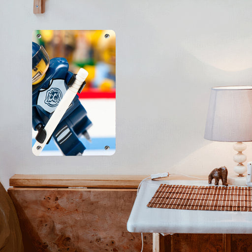 lego hockey tribute nhl Poster Metal print wall art