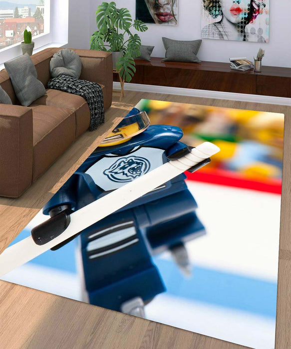 lego hockey tribute nhl Living room carpet rugs