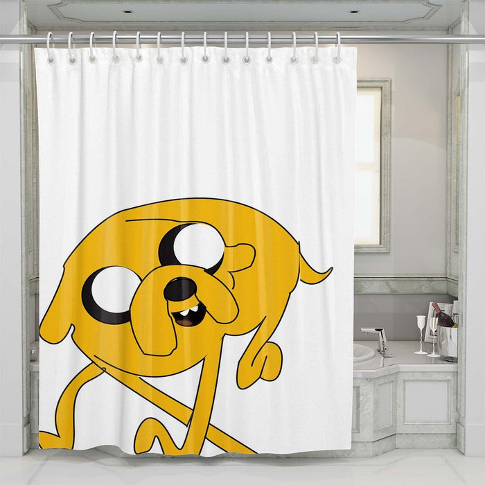 lazy jack adventure time shower curtains