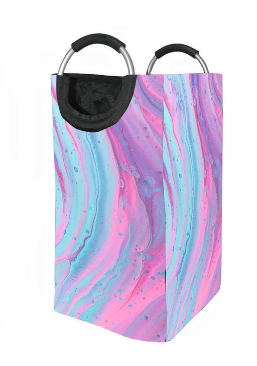 liquid aesthetic wave 3d Laundry Hamper | Laundry Basket