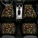 little beautiful flower in the dark Car floor mats Universal fit