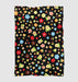 little beautiful flower in the dark Ultra soft fleece blanket