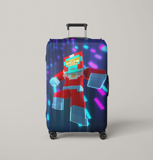 lego of final space cartoon Luggage Covers | Suitcase