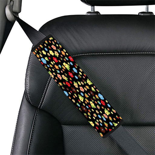 little beautiful flower in the dark Car seat belt cover