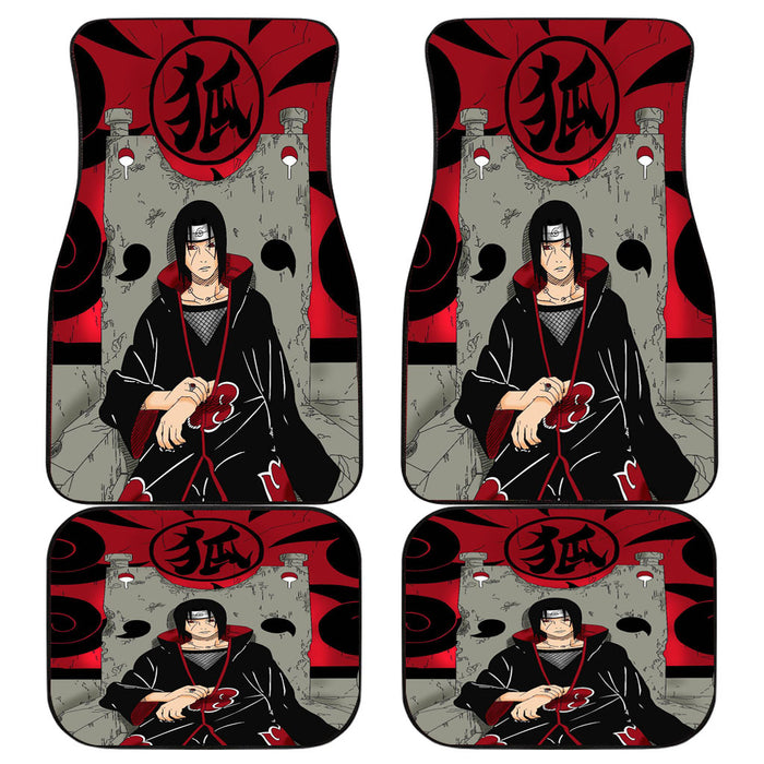 uchiha itachi 2 Car floor mats Universal fit