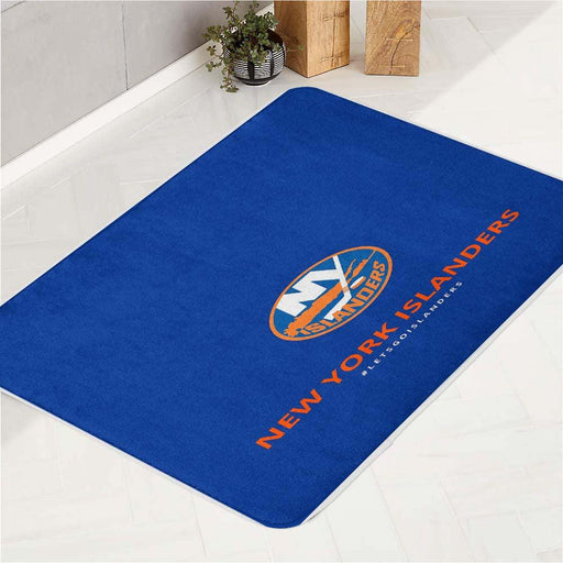 lets go new york islanders bath rugs