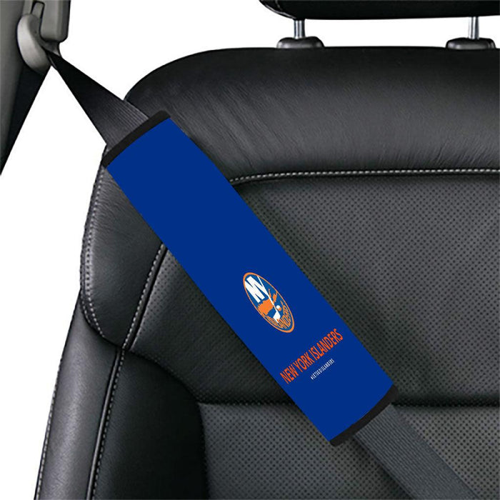 lets go new york islanders Car seat belt cover - Grovycase