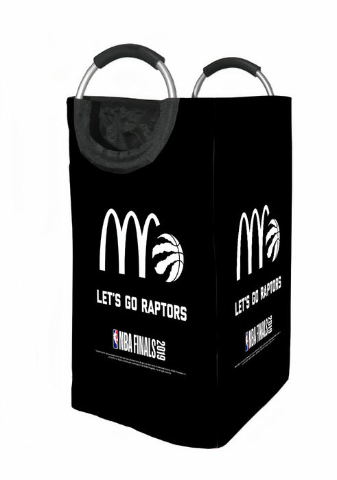 lets go raptors for final nba Laundry Hamper | Laundry Basket