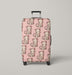 little cheetah really cute Luggage Cover | suitcase