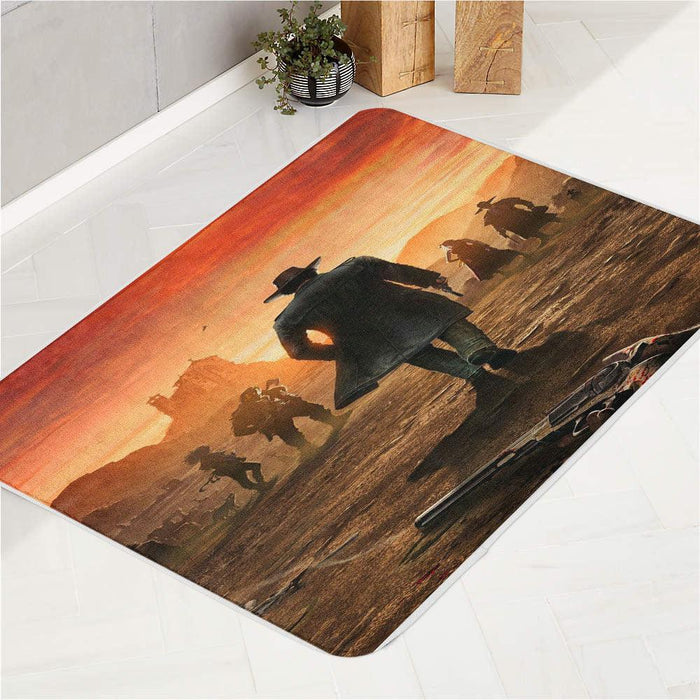 lonely arthur morgan red dead redemption 2 bath rugs