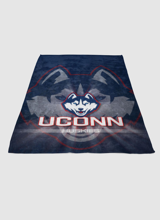 UConn Huskies soft fleece blanket