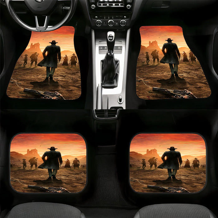 lonely arthur morgan red dead redemption 2 Car floor mats Universal fit