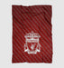 liverpool redline pattern england Ultra soft fleece blanket