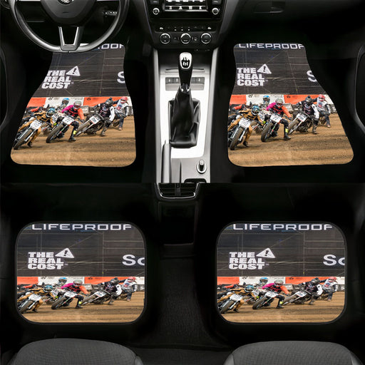 lifeproof the real cost motocross Car floor mats Universal fit