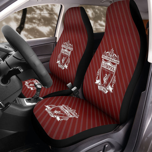 liverpool redline pattern england Car Seat Covers