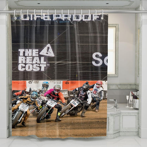 lifeproof the real cost motocross shower curtains