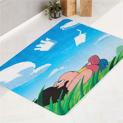 look at the sky steven universe bath rugs