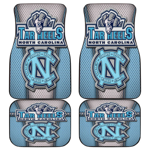 Unc Tarheels Car floor mats Universal fit