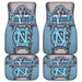 Unc Tarheels Car floor mats Universal fit