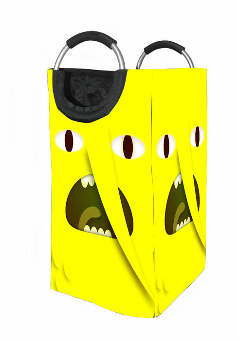 lemongrab flat face adventure time Laundry Hamper | Laundry Basket