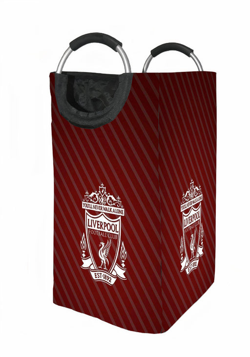 liverpool redline pattern england Laundry Hamper | Laundry Basket