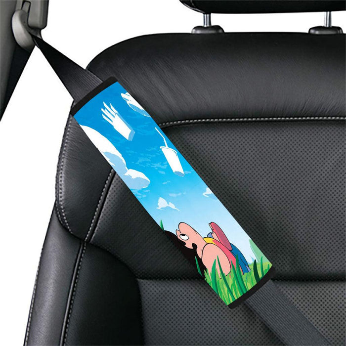 lemongrab flat face adventure time Car seat belt cover