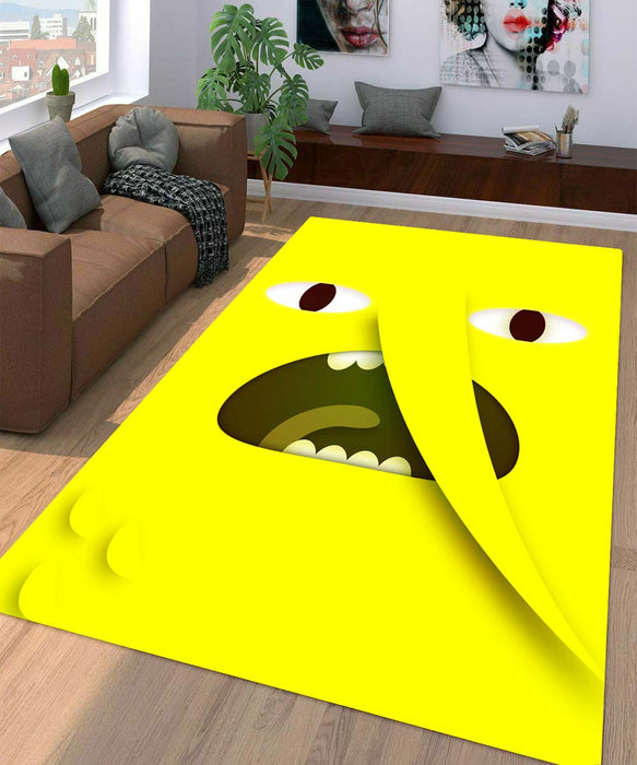 lemongrab flat face adventure time Living room carpet rugs