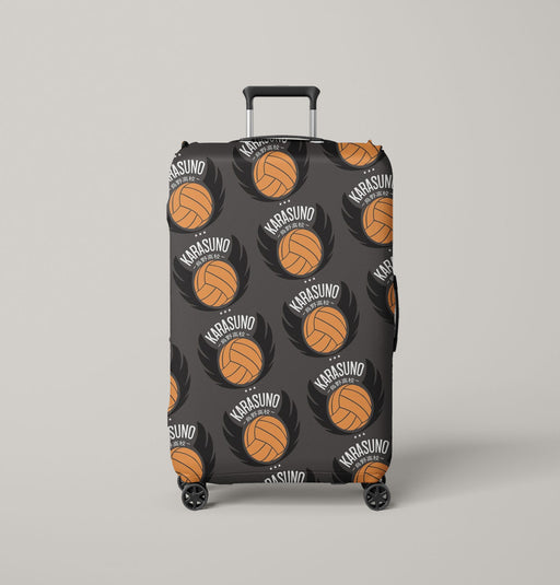 logo karasuno volley ball team Luggage Cover | suitcase