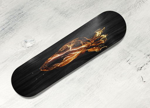 light flater altered carbon icon Skateboard decks