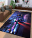 light of blade runner 2049 Living room carpet rugs