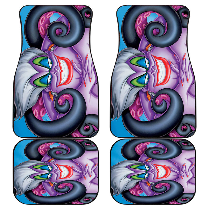 Ursula Octopus little mermaid 2 Car floor mats Universal fit