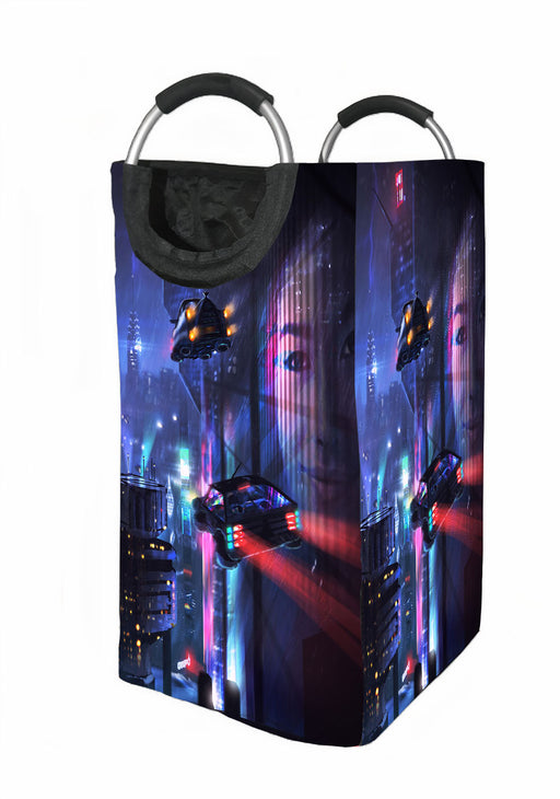 light of blade runner 2049 Laundry Hamper | Laundry Basket